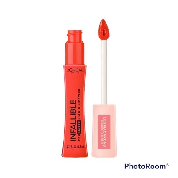 🌼🌼L’Oréal Paris Infallible Liquid lipstick 826 Mademoiselle Mango. NWOT🌼🌼 - Picture 2 of 3